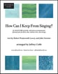 How Can I Keep From Singing? SATB choral sheet music cover